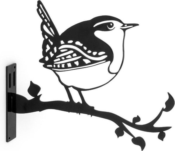 Metalen vogel winterkoning