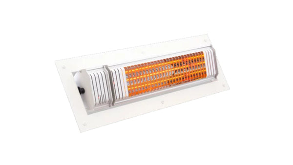 Inbouw Infrarood Terrasverwarming 2000 watt met Bluetooth bediening