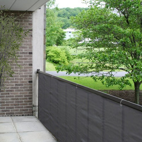 Balkondoek antraciet 25mx90cm