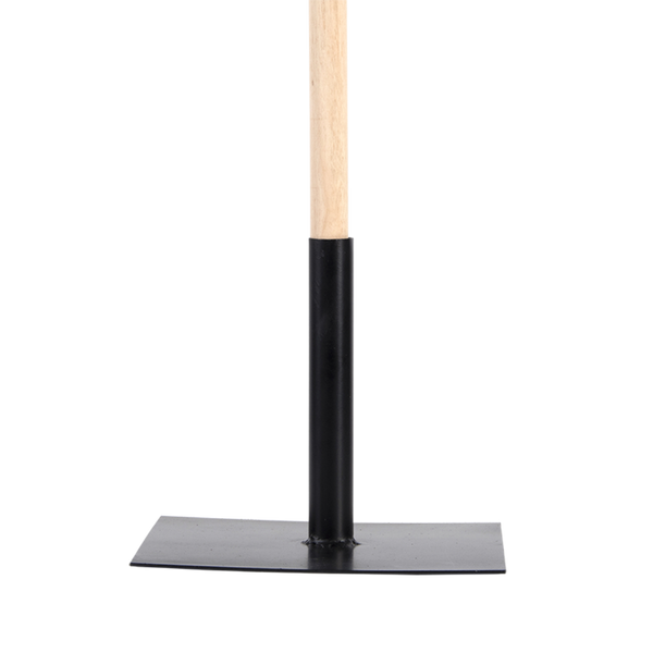 Houder voor voedersystemen en vogelbad op paal