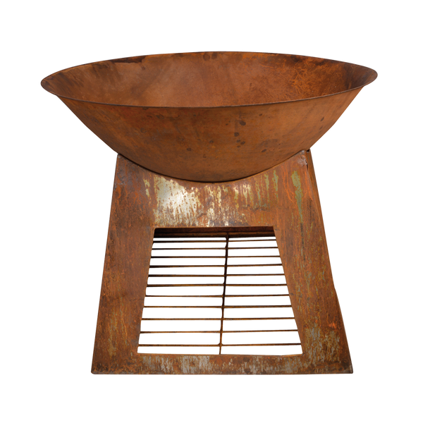 Vuurschaal met houtopslag S