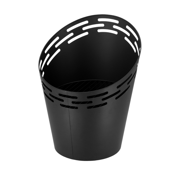 Vuuremmer zwart - laser cut strepen