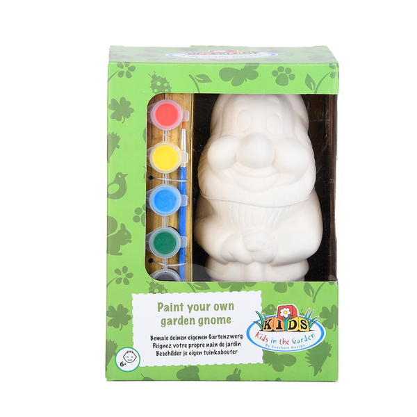 Verf-het-zelf tuinkabouter