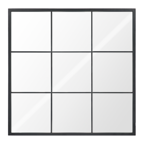 Spiegel metal vierkant