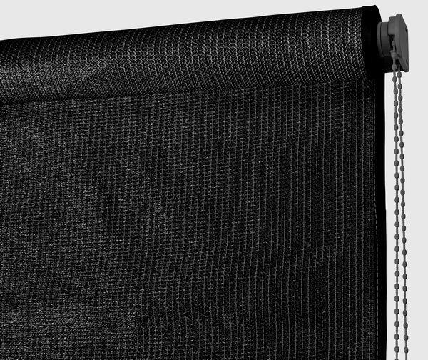 Coolfit rolgordijn Zwart