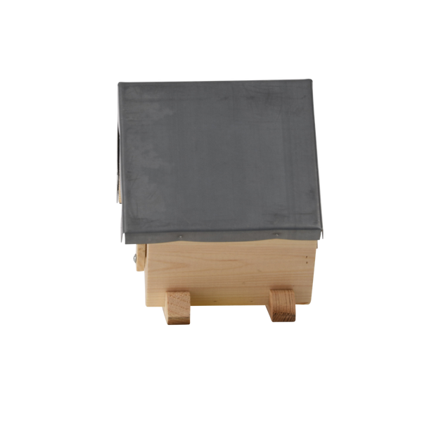 Pindakaashuisje vierkant