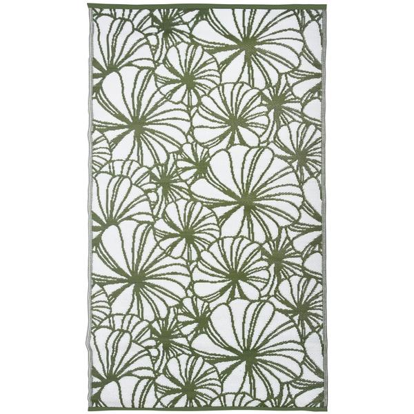 Balkontapijt floraal motief