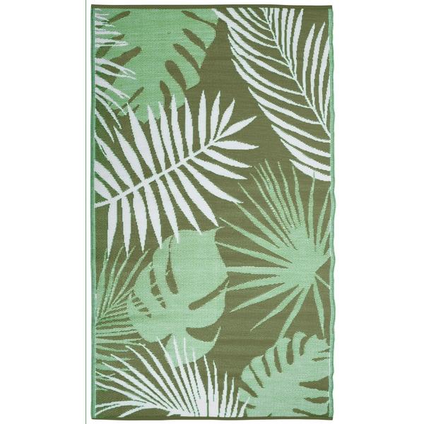 Balkontapijt jungle bladeren