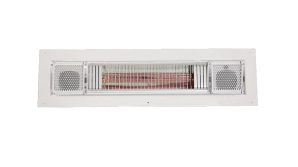 Inbouw Terrasverwarming 2000 watt met Bluetooth speakers