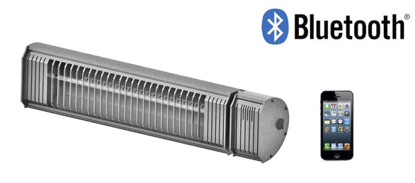 Infrarood Terrasverwarming 2000 watt met Bluetooth bediening