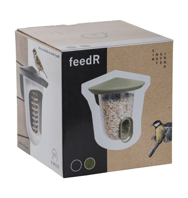 SingingFriend -FeedR transparant donker groen