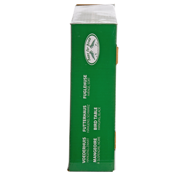 Voederhuis hangend zwart S