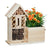 Insectenhotel en bloembak hout