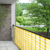 Balkondoek geel/wit 25mx90cm