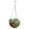 Hanging basket met cocos  L