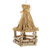 Hangend voederhuis stro