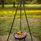BBQ vuurschaal met driepoot