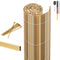 Balkonscherm kunststof bamboe/teak 300x90cm