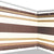 Balkondoek bruin/beige 500x90cm