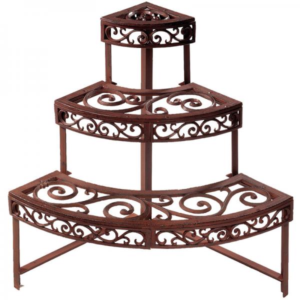 Esschert Design - Kwartronde etagère