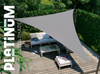 Shade sails Dreamsail - Waterproof Driekhoek Ecru