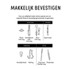 Mounting set shade sail triangle