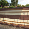 Balkondoek bruin/beige 500x90cm