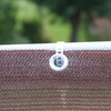 Balkondoek bruin/beige 500x90cm