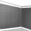 Balkondoek antraciet 25mx90cm