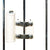 Parasolhouder wand type G wit diam. 3,5cm
