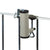 Parasolhouder wand type H aluminium diam. 2,5cm