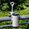 Parasolhouder wand type H ll alluminum diam. 3,5cm
