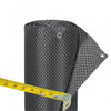 Balkondoek geweven kunststof titanium grijs 300x75cm