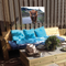 Tuinposter - Schotse hooglander koe - 100x70cm