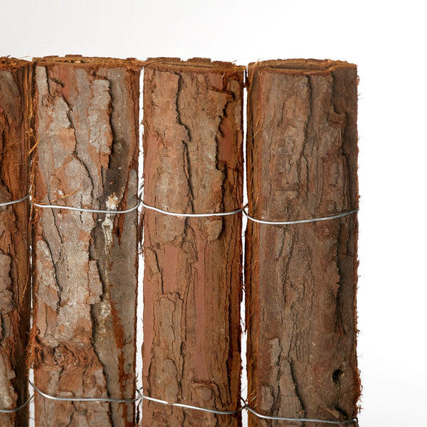 Balkonscherm boomschors 300x90cm